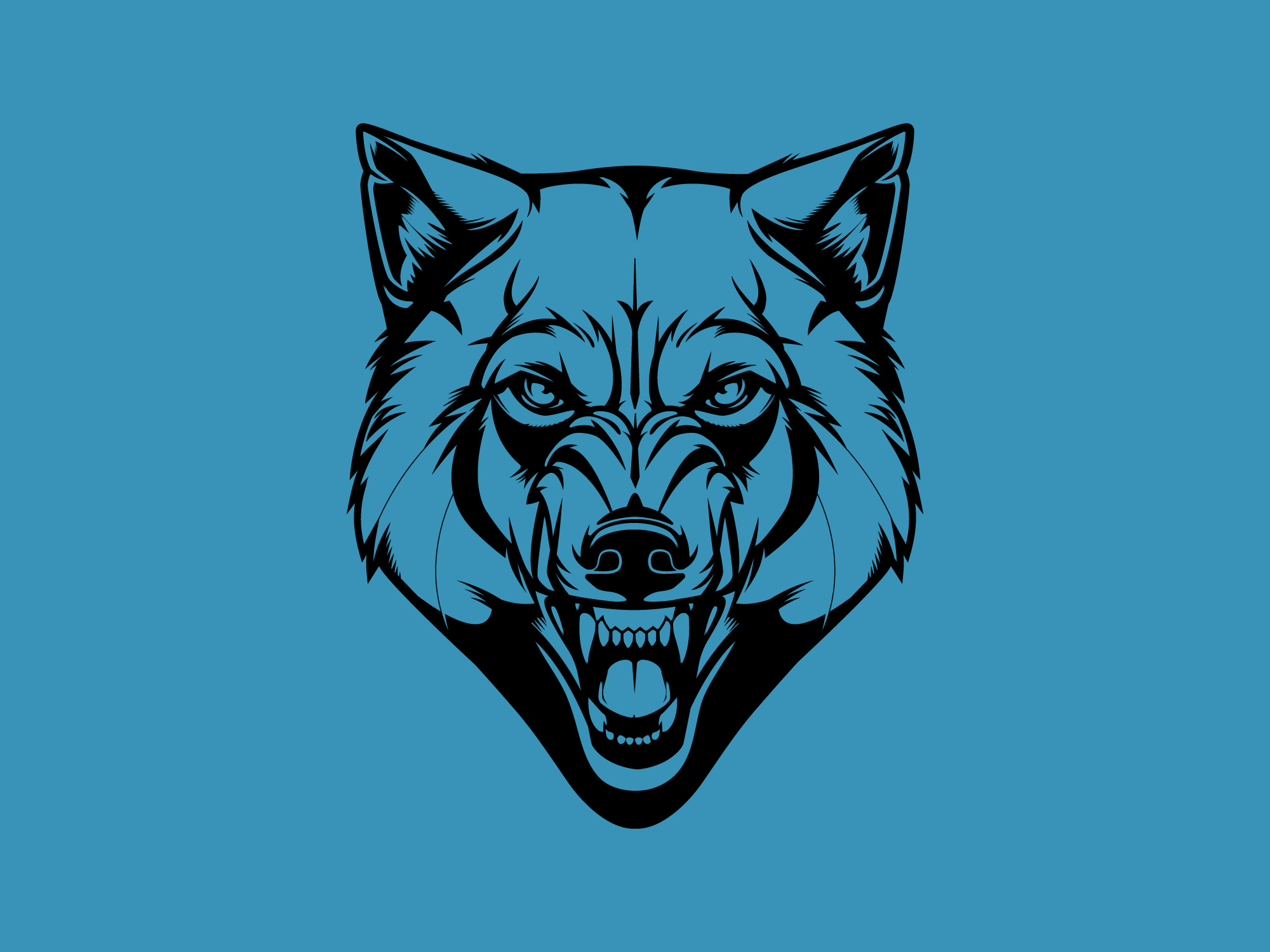 Vector-Wolf-Outline