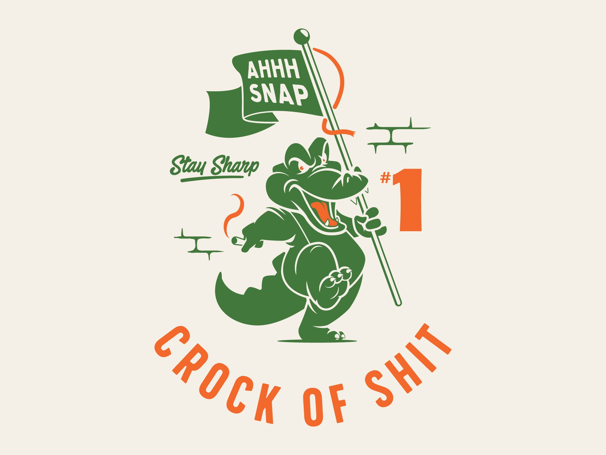 Crock oh shit